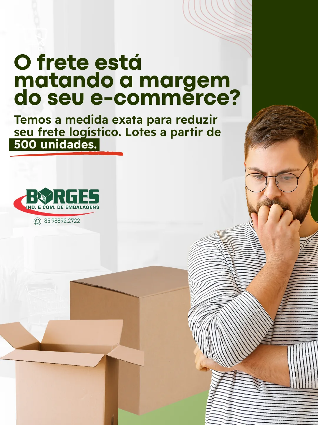 Publicação da Borges Embalagens no Instagram 3